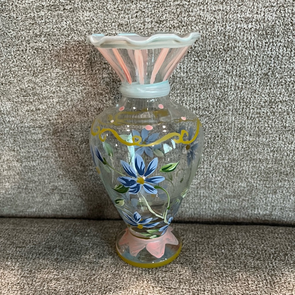 Hand Painted Vase
